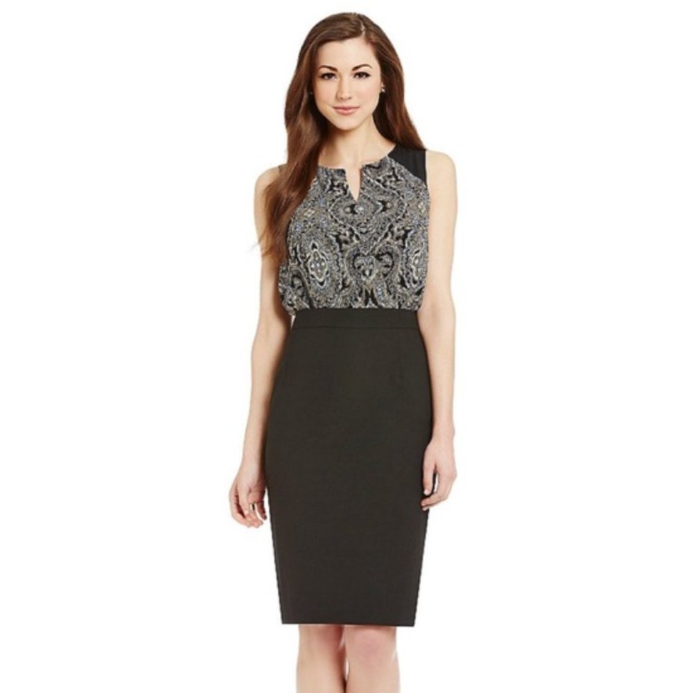 Antonio Melani Black Perry Pencil Skirt NWT Size 8